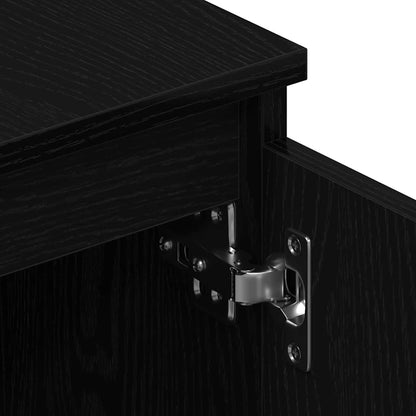Tv Stolek Černý Dub 140 X 40 X 36 Cm, Dřevo