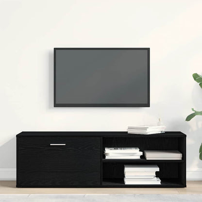 Tv Stolek Černý Dub 120 X 34 X 37 Cm, Dřevo