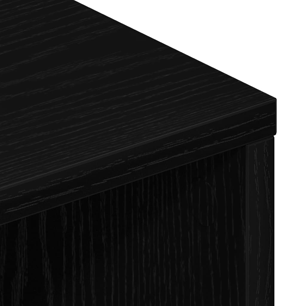 Tv Stolek Černý Dub 120 X 34 X 37 Cm, Dřevo