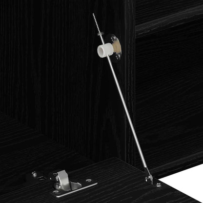 Tv Stolek Černý Dub 120 X 34 X 37 Cm, Dřevo