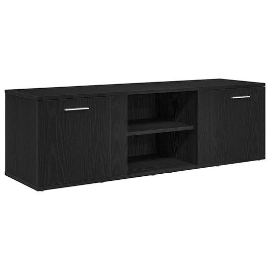 Tv Stolek Černý Dub 120 X 34 X 37 Cm, Dřevo