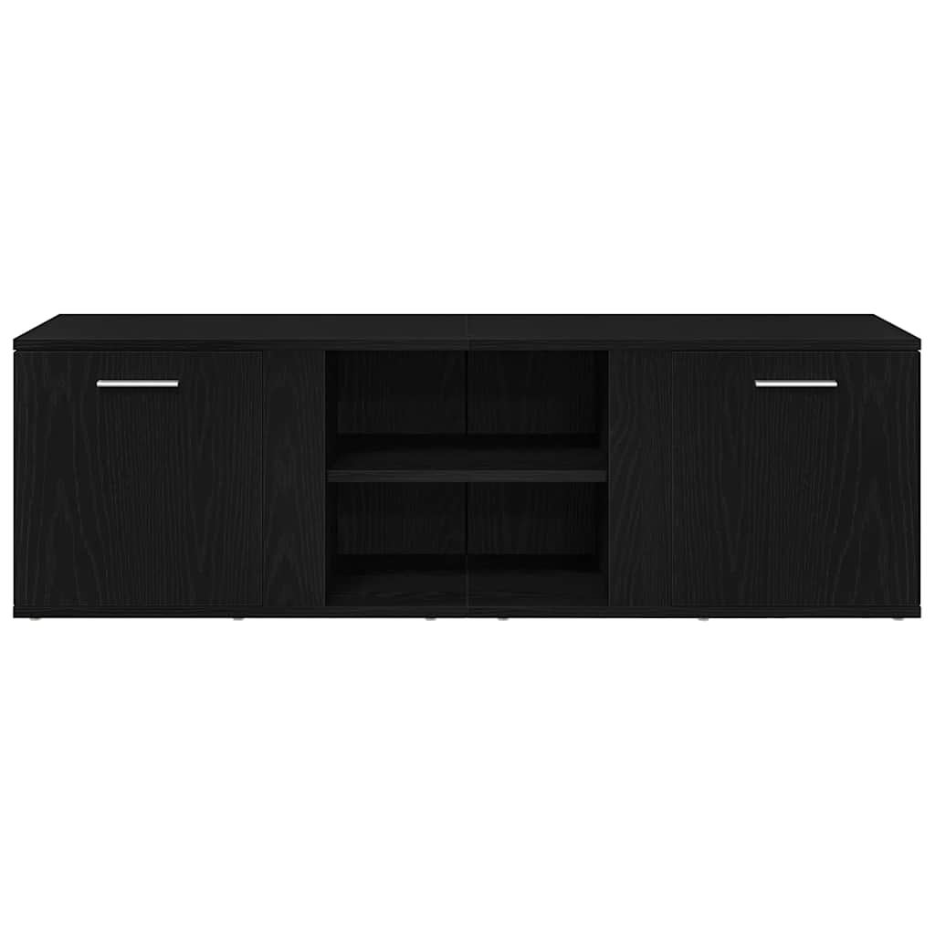Tv Stolek Černý Dub 120 X 34 X 37 Cm, Dřevo