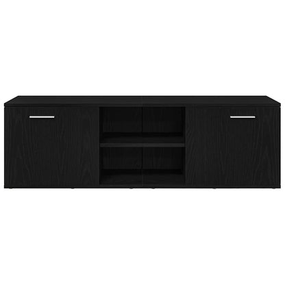 Tv Stolek Černý Dub 120 X 34 X 37 Cm, Dřevo