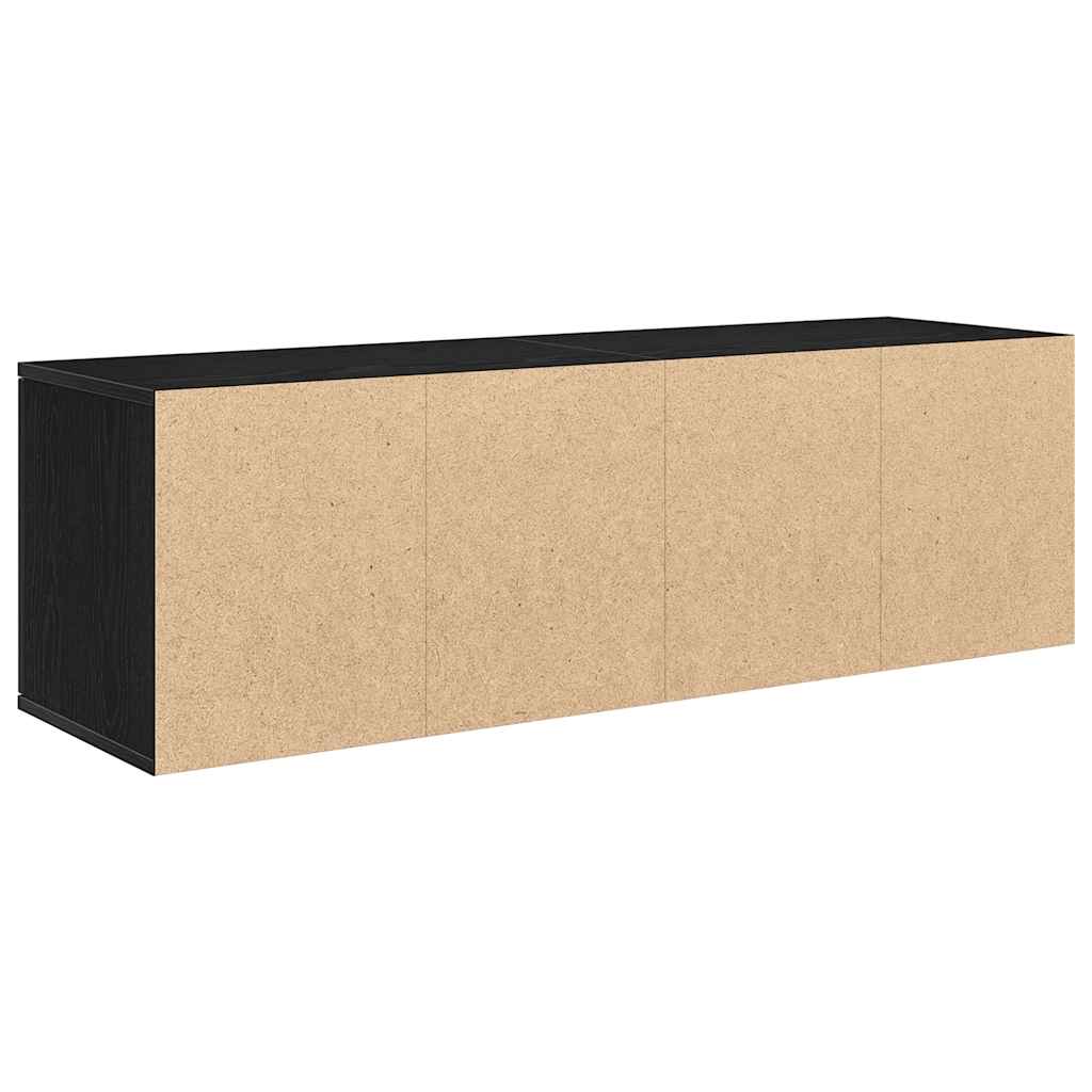 Tv Stolek Černý Dub 120 X 34 X 37 Cm, Dřevo