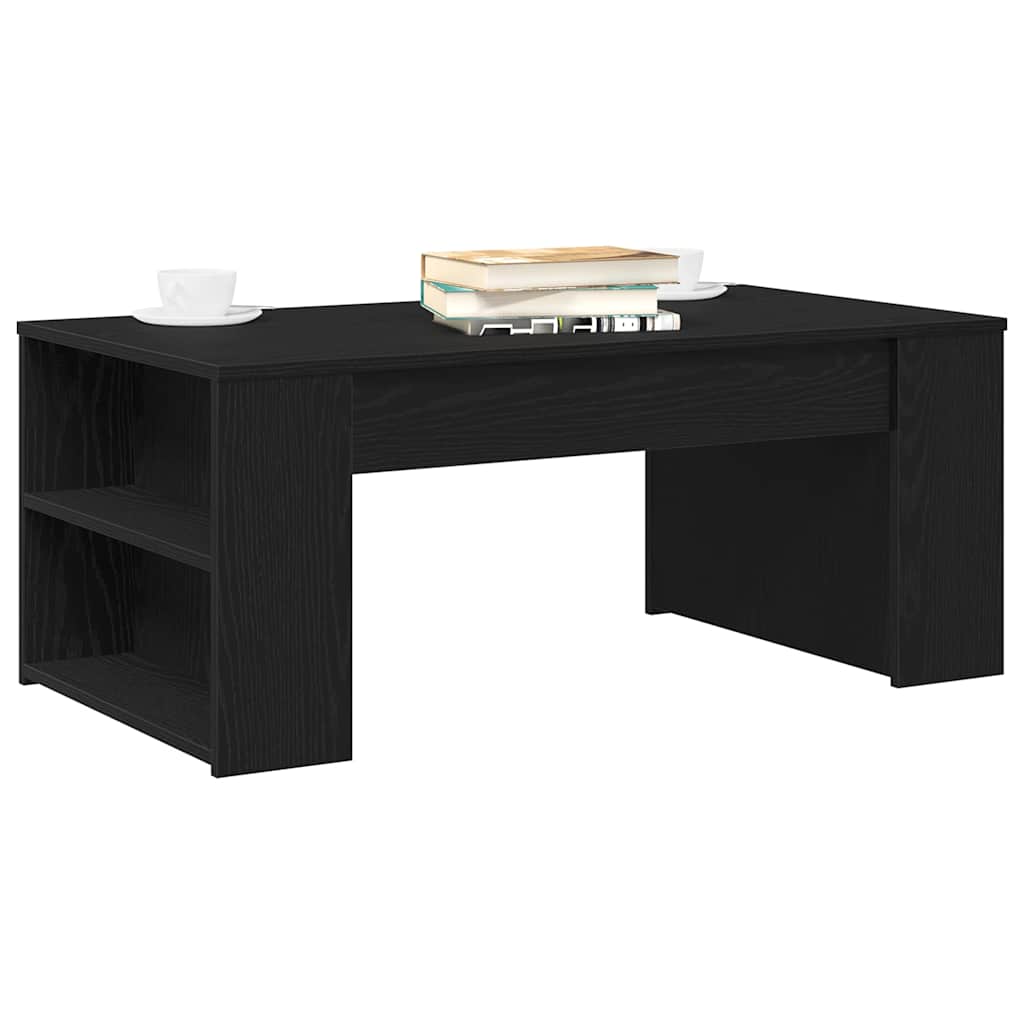 Konferenční Stolek Černý Dub 102 X 55 X 42 Cm Kompozitní Dřevo