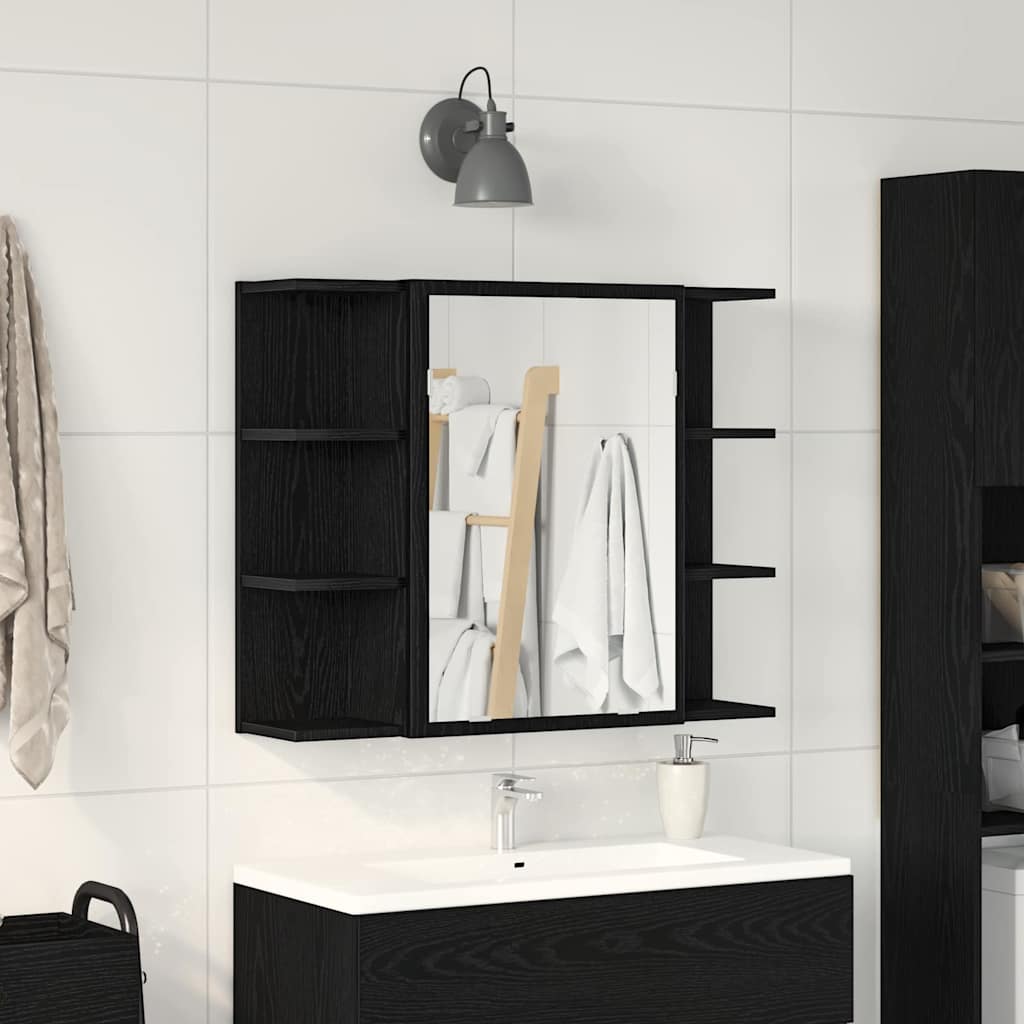Koupelnová Skříňka Zrcadlo 80X20,5X64 Dřevotříska