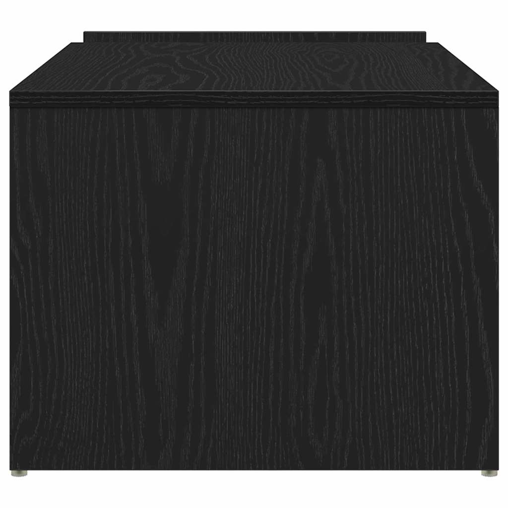 Konferenční Stolek Černý Dub 90 X 45 X 35 Cm Kompozitní Dřevo