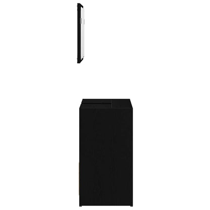 Koupelnová Skříň Černý Dub 60 X 33 X 60 Cm Kompozitní Dřevo