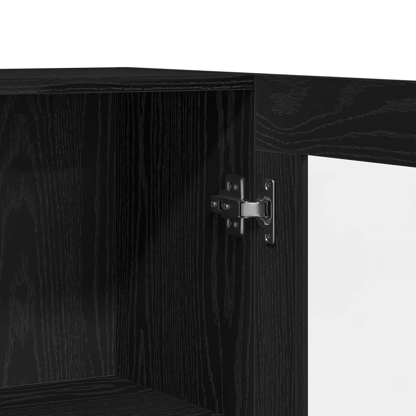 Servírovací Skříň Černý Dub 120 X 30,5 X 70 Cm Kompozitní Dřevo