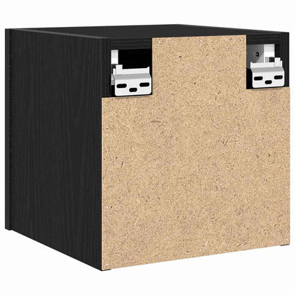 Nástěnný Tv Kabinet Nástěnný Černý Dub 30,5 X 30 X 30 Cm
