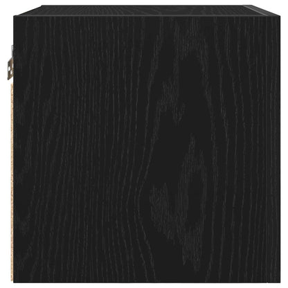 Nástěnný Tv Kabinet Nástěnný Černý Dub 30,5 X 30 X 30 Cm