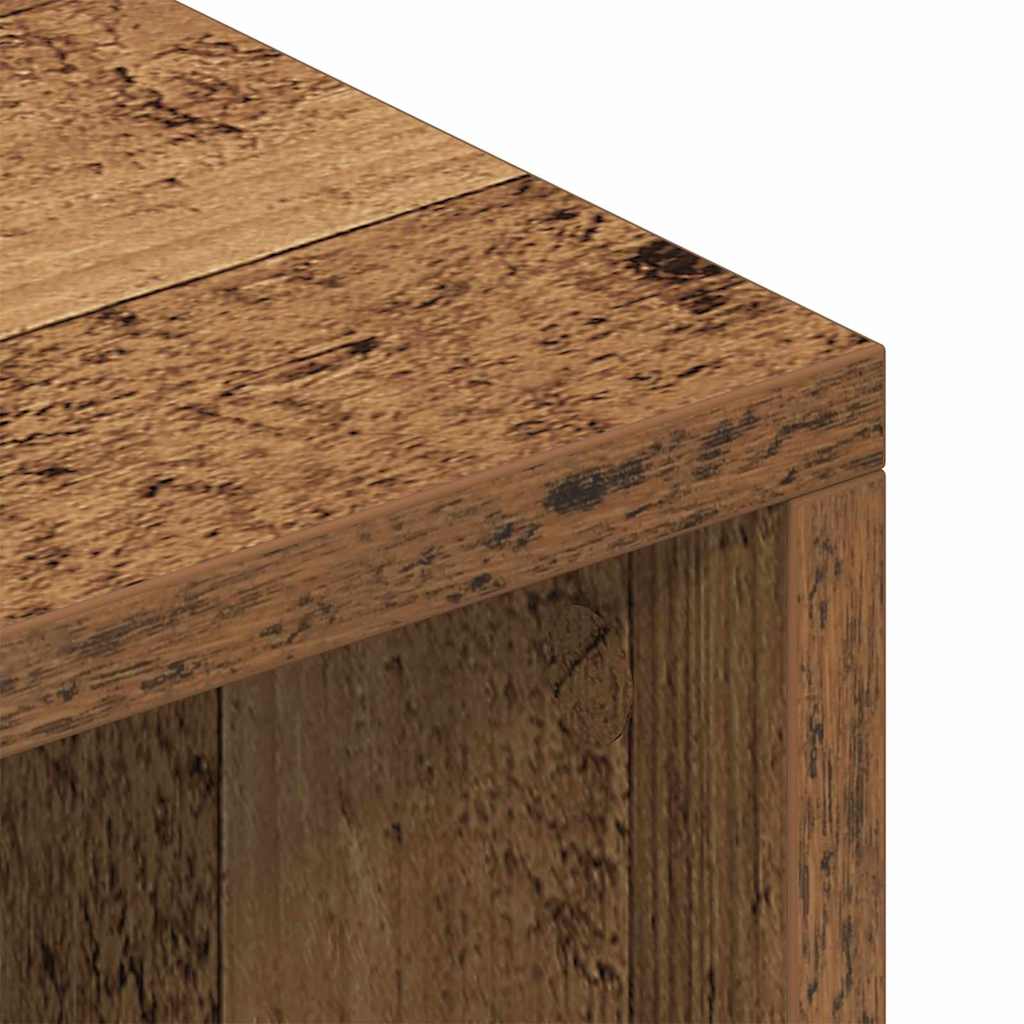 Televizní Skříň 69,5 X 30 X 50 Cm Staré Dřevo Kompozitní Dřevo