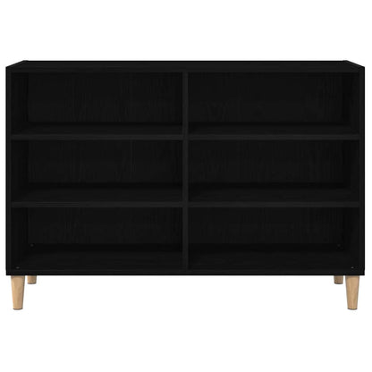 Servírovací Skříň 103,5 X 35 X 70 Cm Kompozitní Dřevo Černý Dub