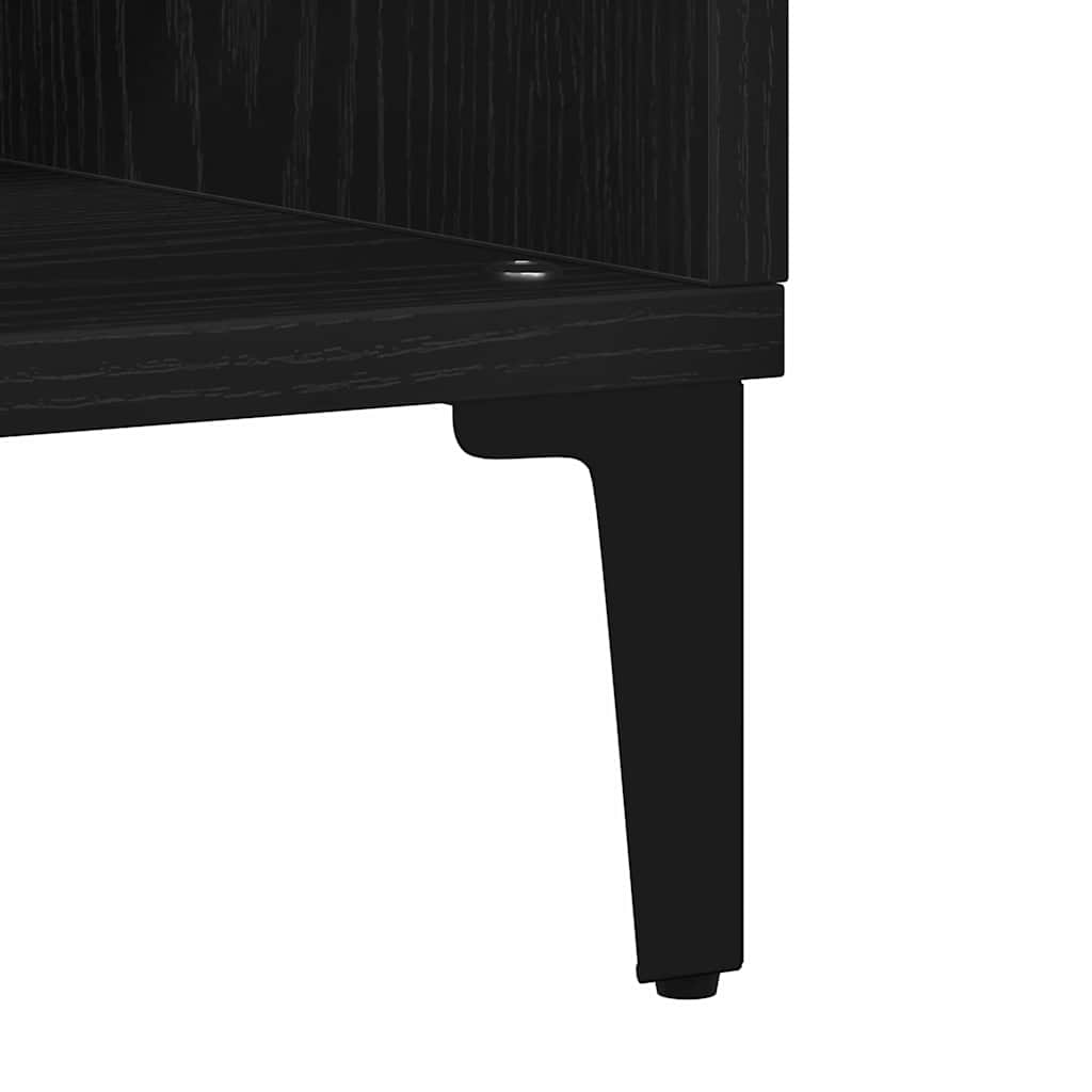 Servírovací Skříň Černý Dub 103,5 X 35 X 70 Cm Kompozitní Dřevo