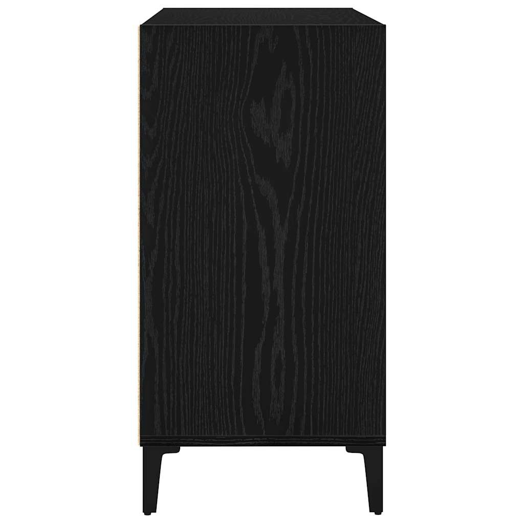 Servírovací Skříň Černý Dub 103,5 X 35 X 70 Cm Kompozitní Dřevo