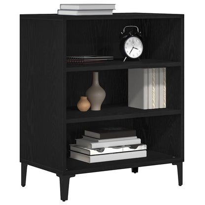 Servírovací Skříň Černý Dub 57 X 35 X 70 Cm Kompozitní Dřevo