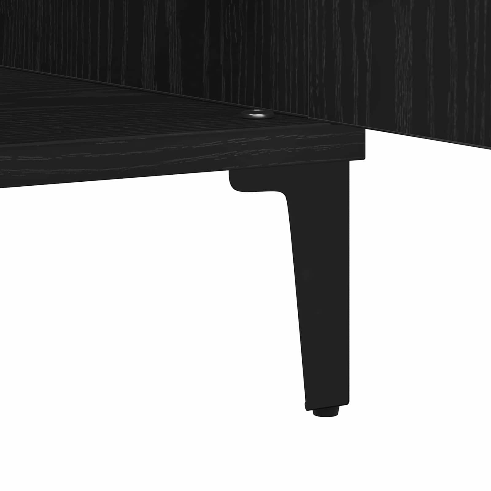 Servírovací Skříň Černý Dub 60 X 35 X 70 Cm Kompozitní Dřevo