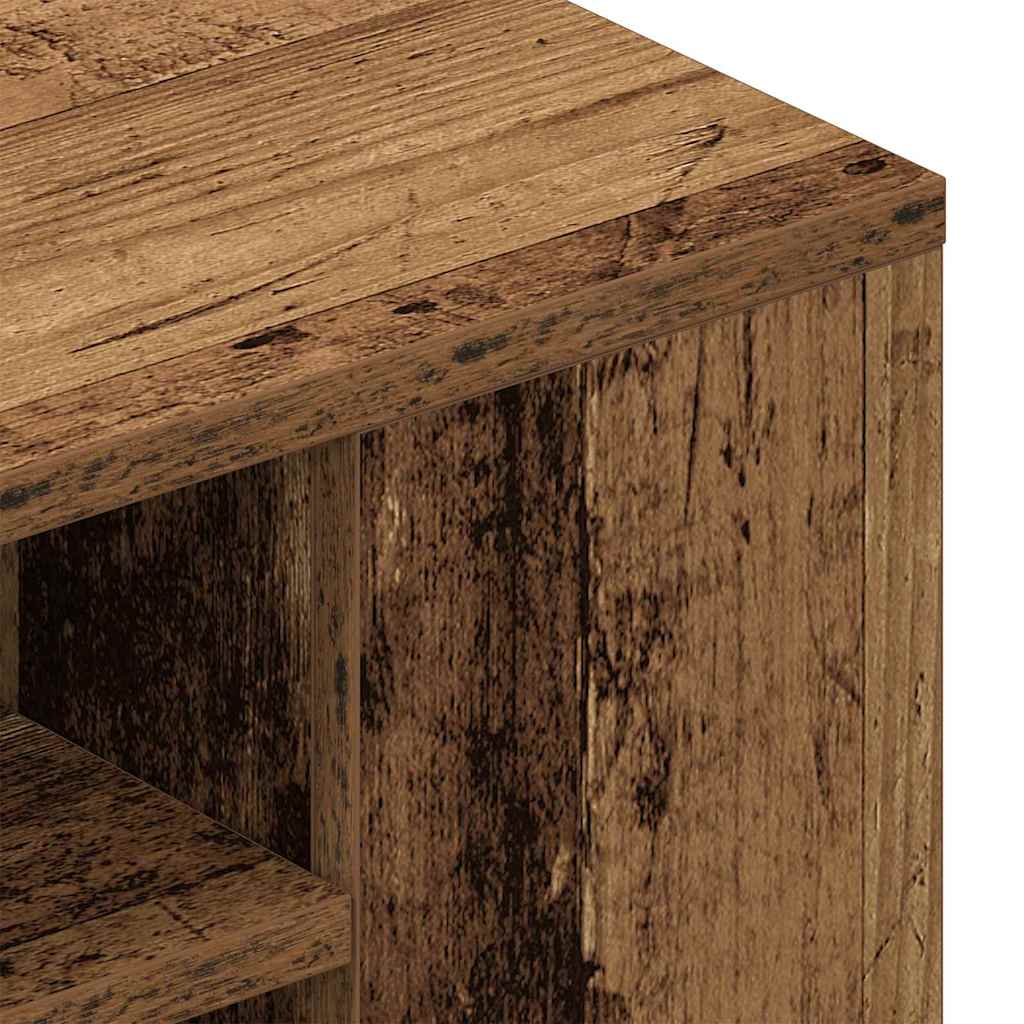 Televizní Skříň 100 X 30 X 26,5 Cm Staré Dřevo Kompozitní Dřevo