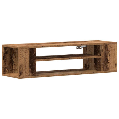 Televizní Skříň 100 X 30 X 26,5 Cm Staré Dřevo Kompozitní Dřevo