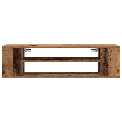 Televizní Skříň 100 X 30 X 26,5 Cm Staré Dřevo Kompozitní Dřevo
