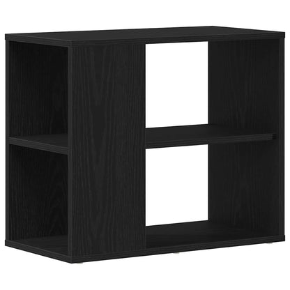 Servírovací Skříň Černý Dub 60 X 30 X 50 Cm Kompozitní Dřevo