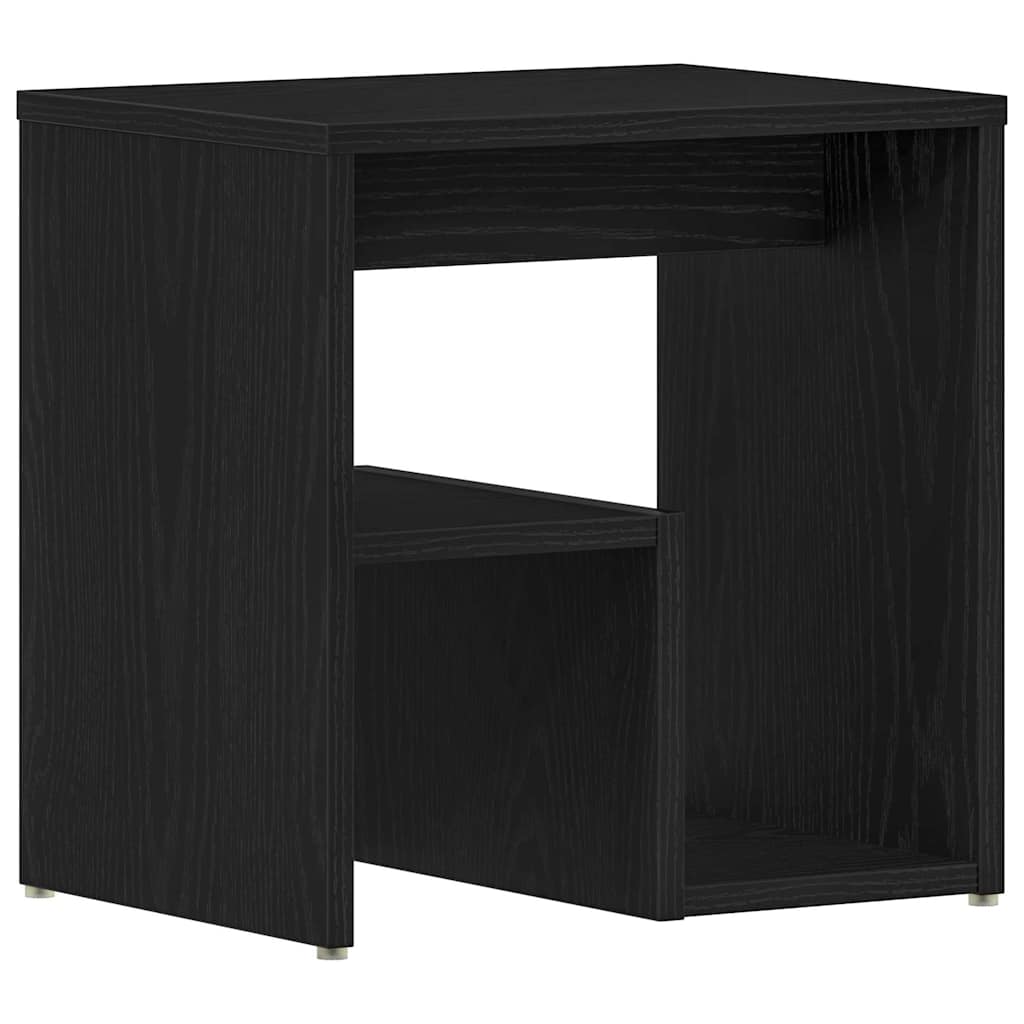 Noční Skříňka 2 Ks Černý Dub 40 X 30 X 40 Cm Kompozitní Dřevo