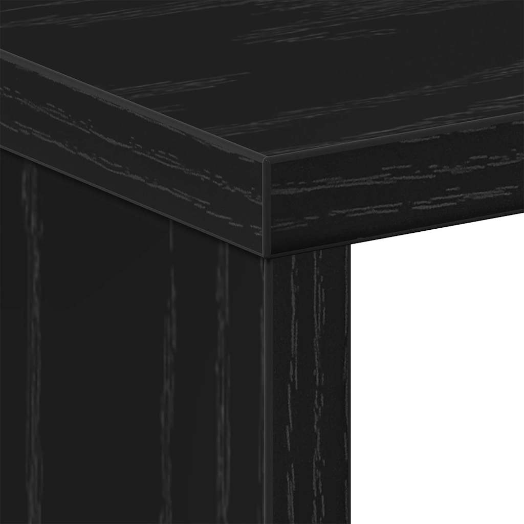 Noční Skříňka 2 Ks Černý Dub 50 X 30 X 51,5 Cm Kompozitní Dřevo