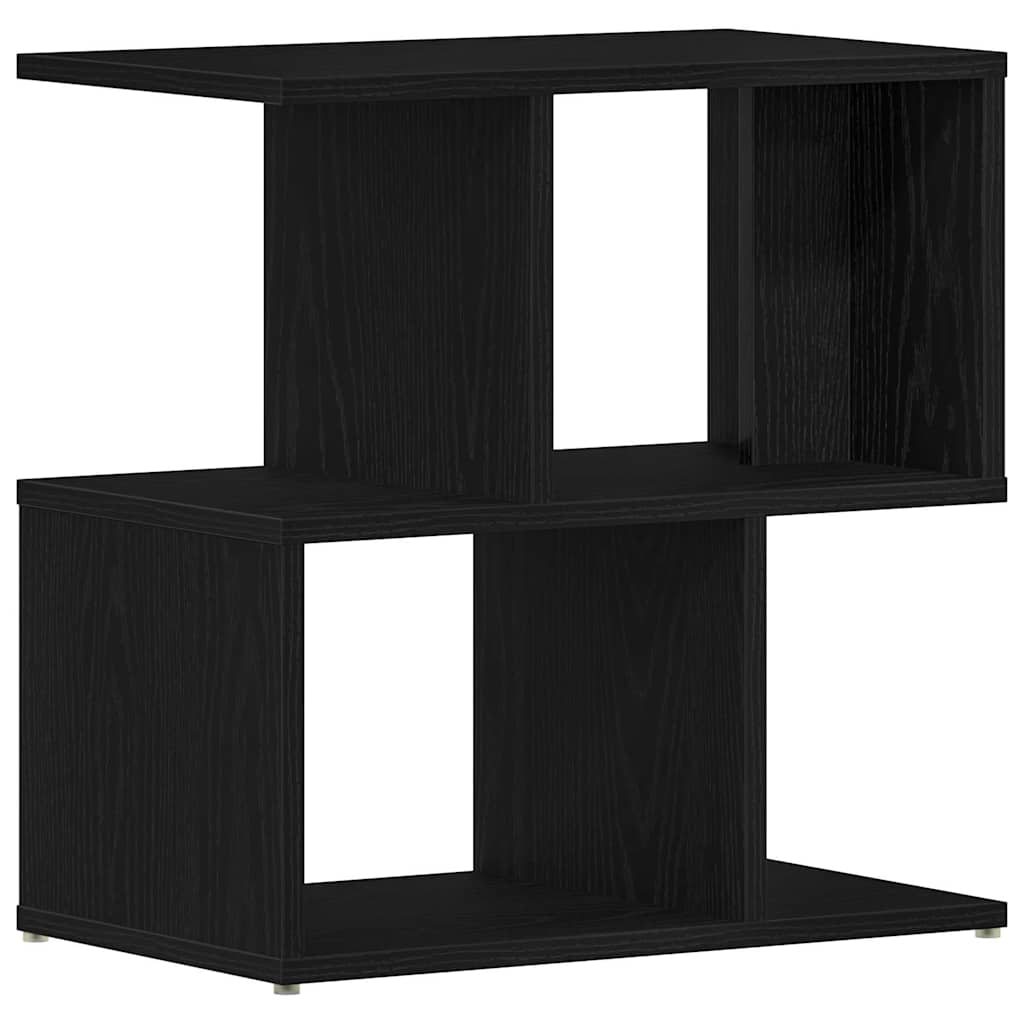 Noční Skříňka 2 Ks Černý Dub 50 X 30 X 51,5 Cm Kompozitní Dřevo