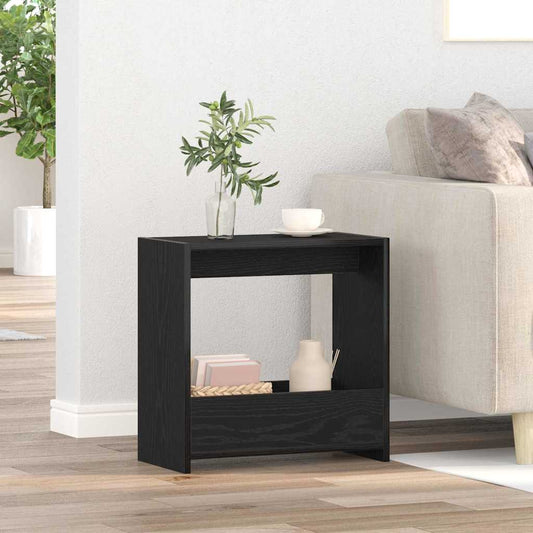Boční Stůl Černý Dub 50 X 26 X 50 Cm Kompozitní Dřevo