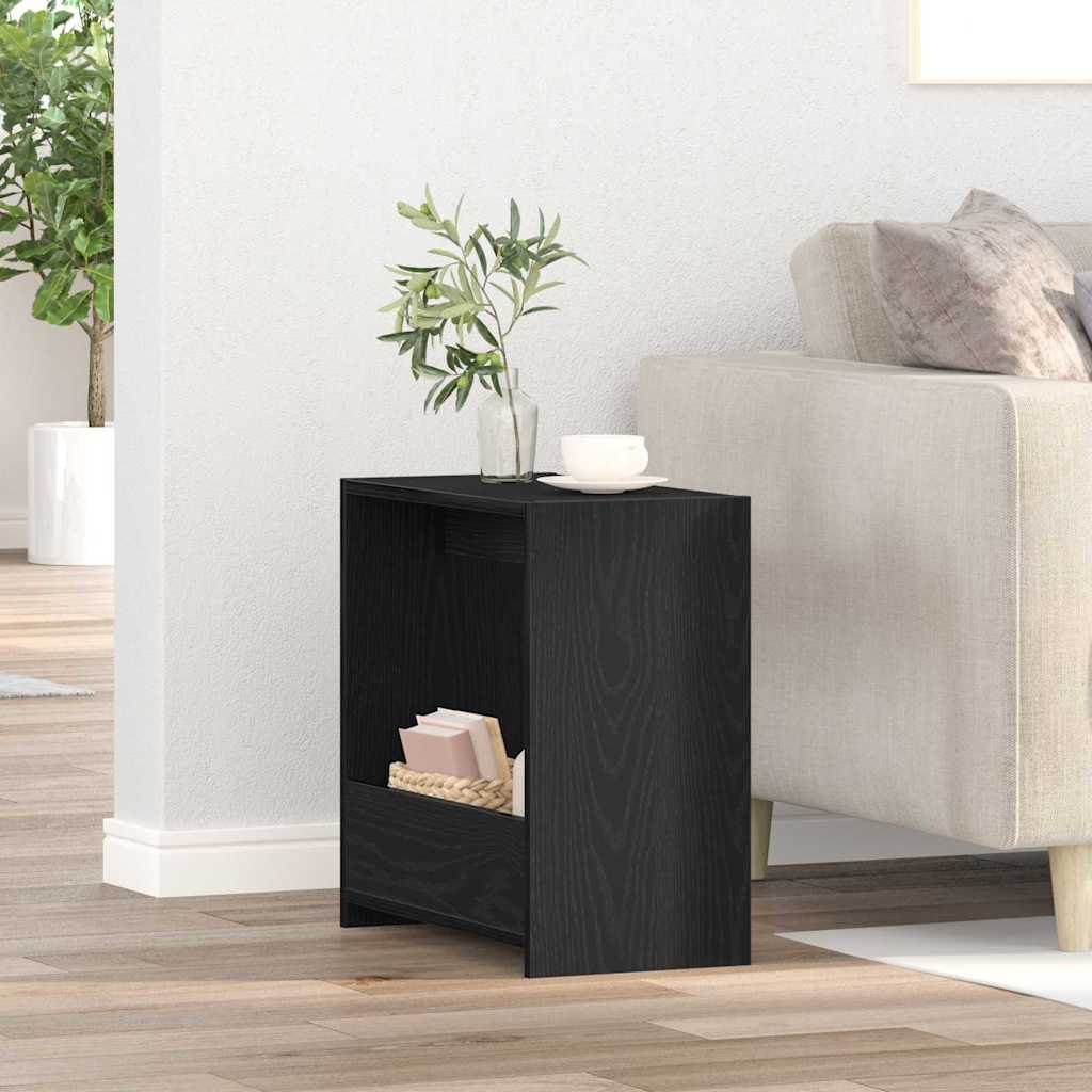 Boční Stůl Černý Dub 50 X 26 X 50 Cm Kompozitní Dřevo