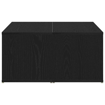 Konferenční Stolek Černý Dub 90 X 67 X 33 Cm Kompozitní Dřevo