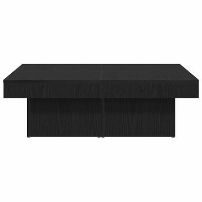 Konferenční Stolek Černý Dub 90 X 90 X 28 Cm Kompozitní Dřevo