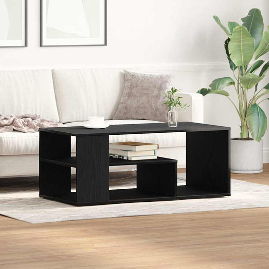 Konferenční Stolek Černý Dub 100 X 50 X 40 Cm Kompozitní Dřevo