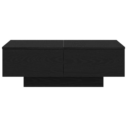 Konferenční Stolek Černý Dub 90 X 60 X 31 Cm Kompozitní Dřevo