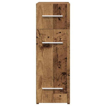 Lékárenská Skříň 20 X 45,5 X 60 Cm Kompozitní Dřevo Staré Dřevo