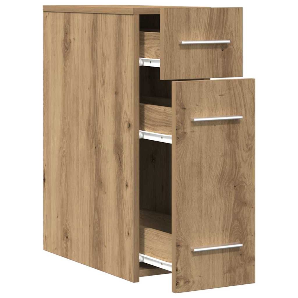 Lékárenská Skříň 20 X 45,5 X 60 Cm Kompozitní Dřevo Dub Artisan