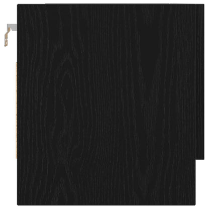 Šatní Skříň Černý Dub 100 X 32,5 X 35 Cm Kompozitní Dřevo