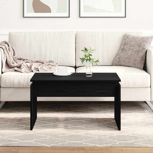Konferenční Stolek Černý Dub 68 X 50 X 38 Cm Kompozitní Dřevo
