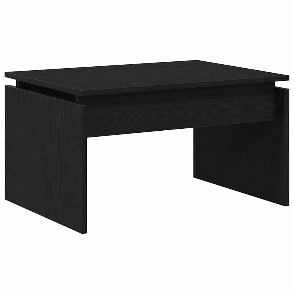 Konferenční Stolek Černý Dub 68 X 50 X 38 Cm Kompozitní Dřevo