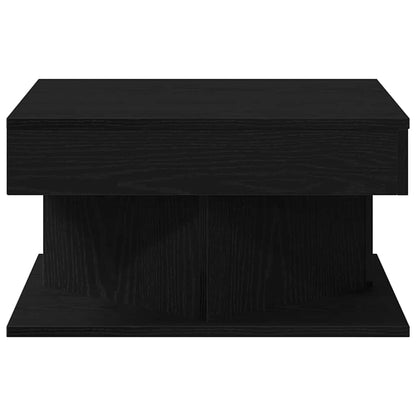 Konferenční Stolek Černý Dub 57 X 57 X 30 Cm Kompozitní Dřevo
