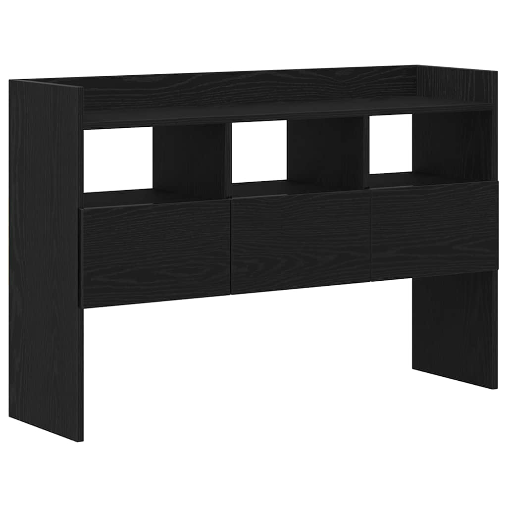 Servírovací Skříň Černý Dub 105 X 30 X 70 Cm Kompozitní Dřevo