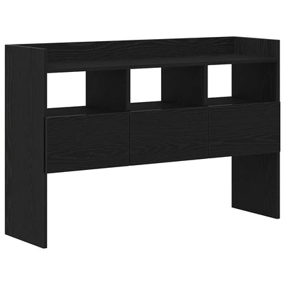 Servírovací Skříň Černý Dub 105 X 30 X 70 Cm Kompozitní Dřevo