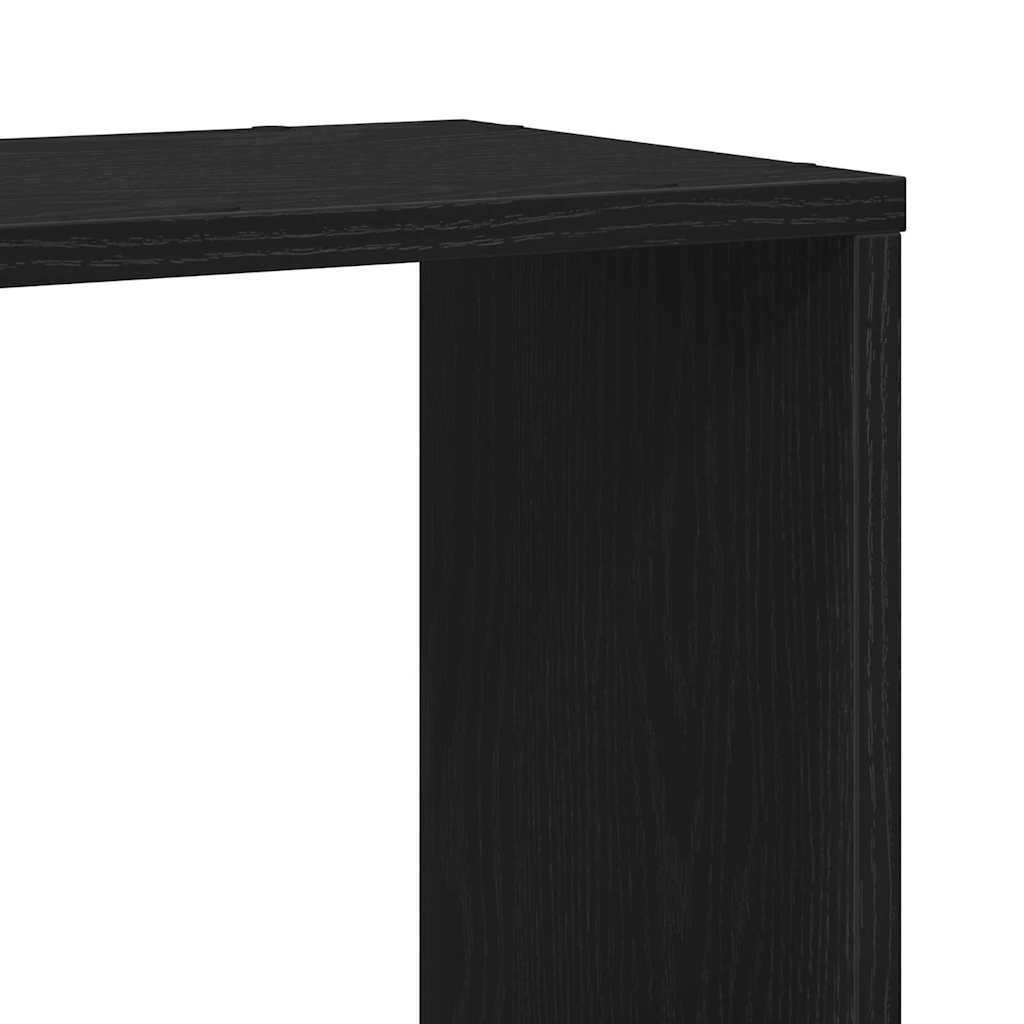 Sestava Tv Skříněk 80 X 24 X 32 Cm Černý Dub Kompozitní Dřevo