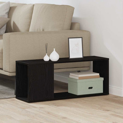 Sestava Tv Skříněk 80 X 24 X 32 Cm Černý Dub Kompozitní Dřevo