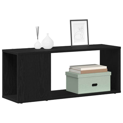 Sestava Tv Skříněk 80 X 24 X 32 Cm Černý Dub Kompozitní Dřevo
