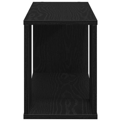 Sestava Tv Skříněk 80 X 24 X 32 Cm Černý Dub Kompozitní Dřevo