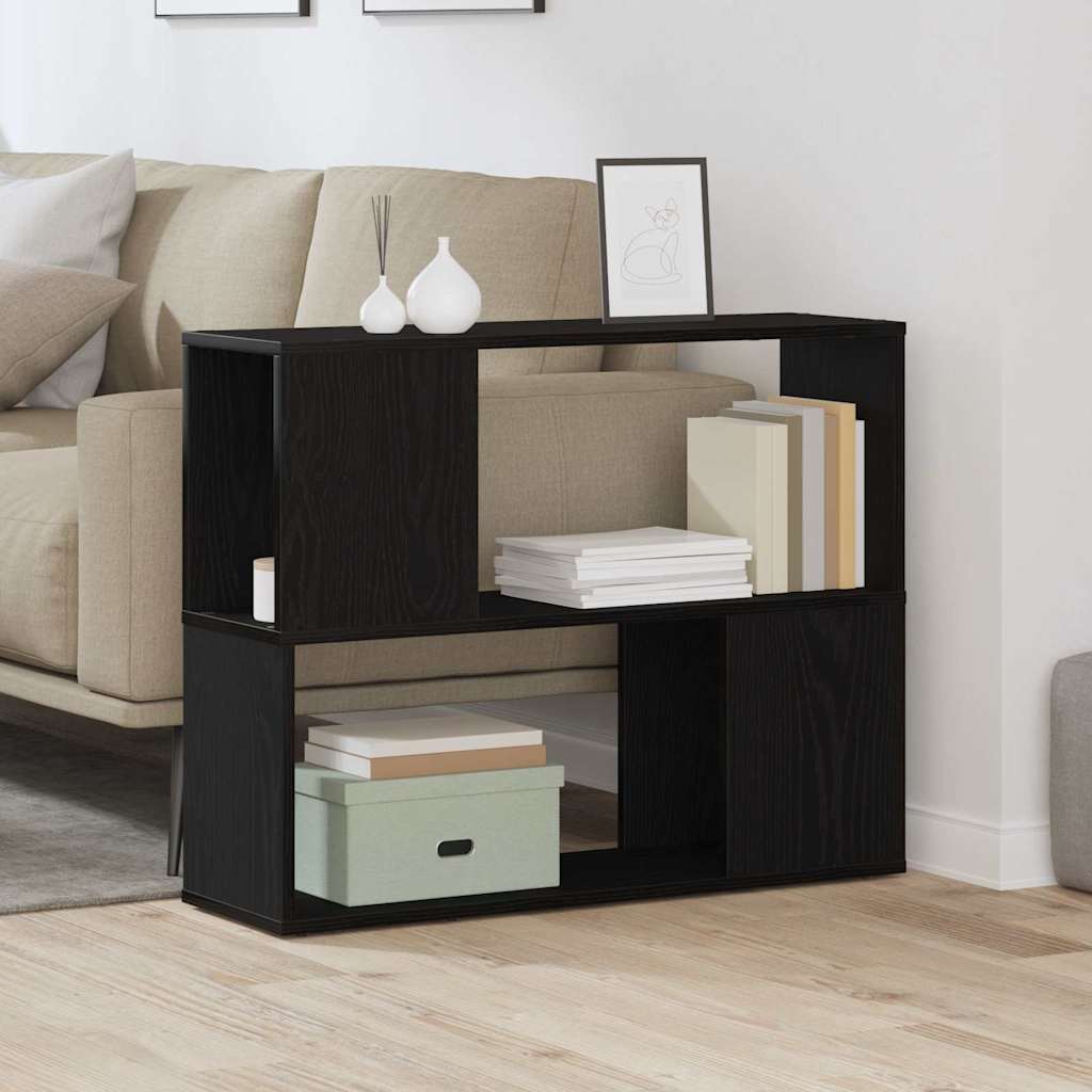 Sestava Tv Skříněk 80 X 24 X 63 Cm Černý Dub Kompozitní Dřevo