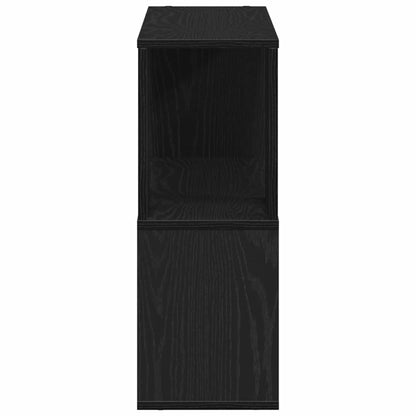 Sestava Tv Skříněk 80 X 24 X 63 Cm Černý Dub Kompozitní Dřevo