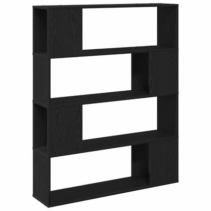 Sestava Tv Skříněk 100 X 24 X 124,5 Cm Černý Dub