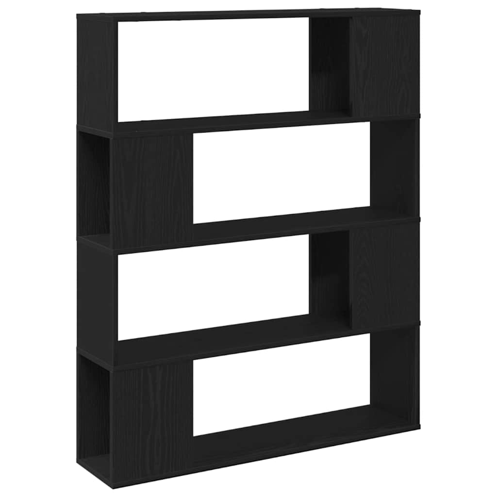 Sestava Tv Skříněk 100 X 24 X 124,5 Cm Černý Dub
